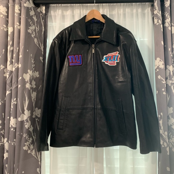 reebok leather jacket